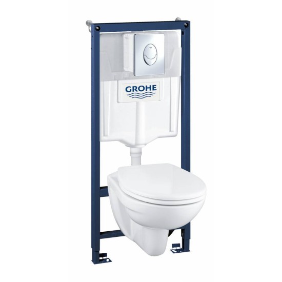 Структура за вграждане и конзолна тоалетна 5в1 GROHE Solido