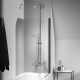 Ceratherm T25 душ система със стенен термостатен смесител за вана/душ