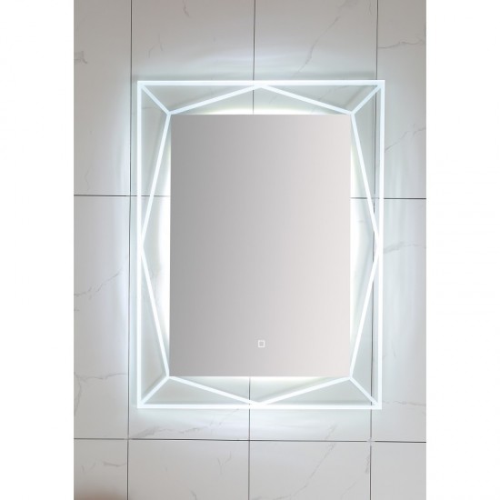 Огледало с вградено LED осветление - Карла