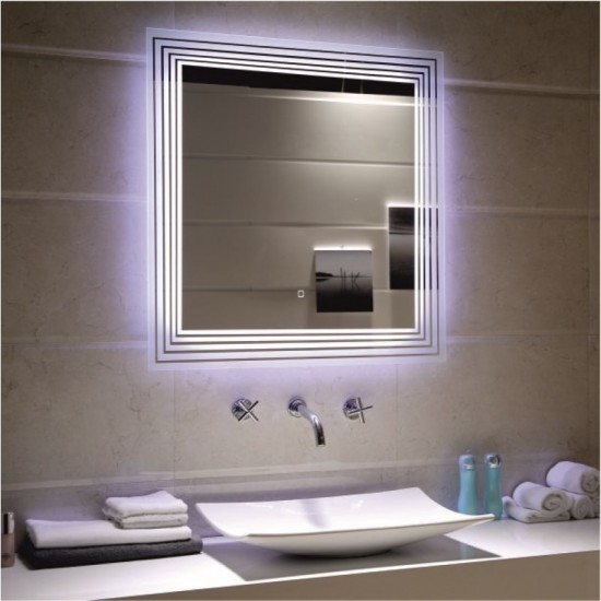 Огледало с вградено LED осветление - Диа